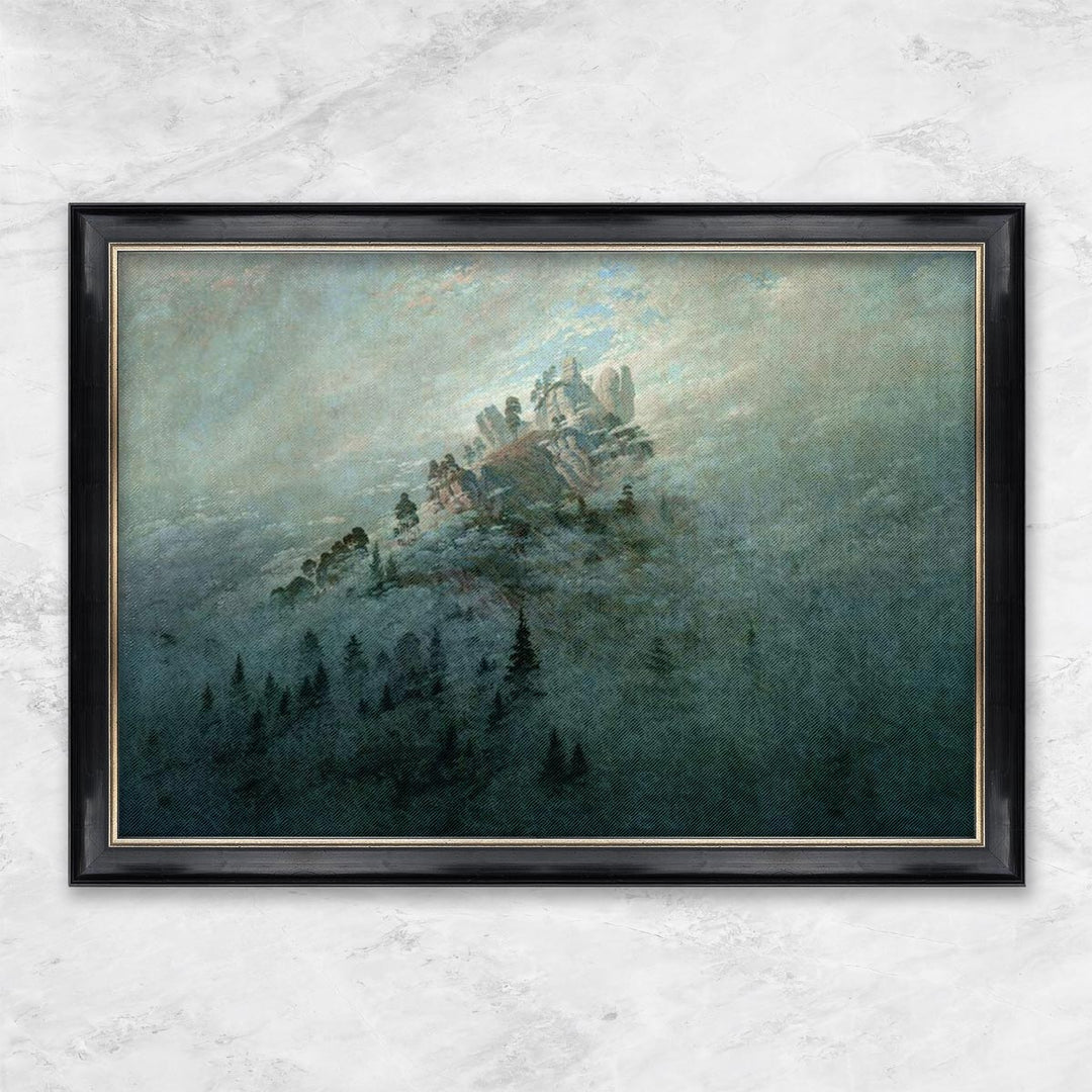 "Morgennebel im Gebirge" | Caspar David Friedrich