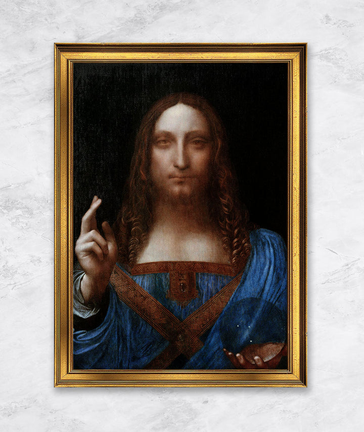 "Christ der Erlöser (Salvator Mundi)" | Leonardo da Vinci