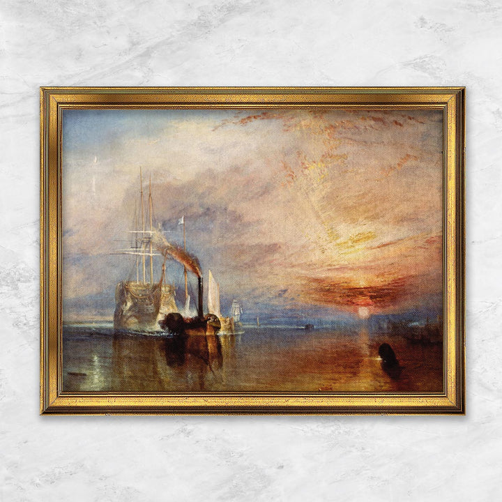 "Die letzte Fahrt der Temeraire" | William Turner