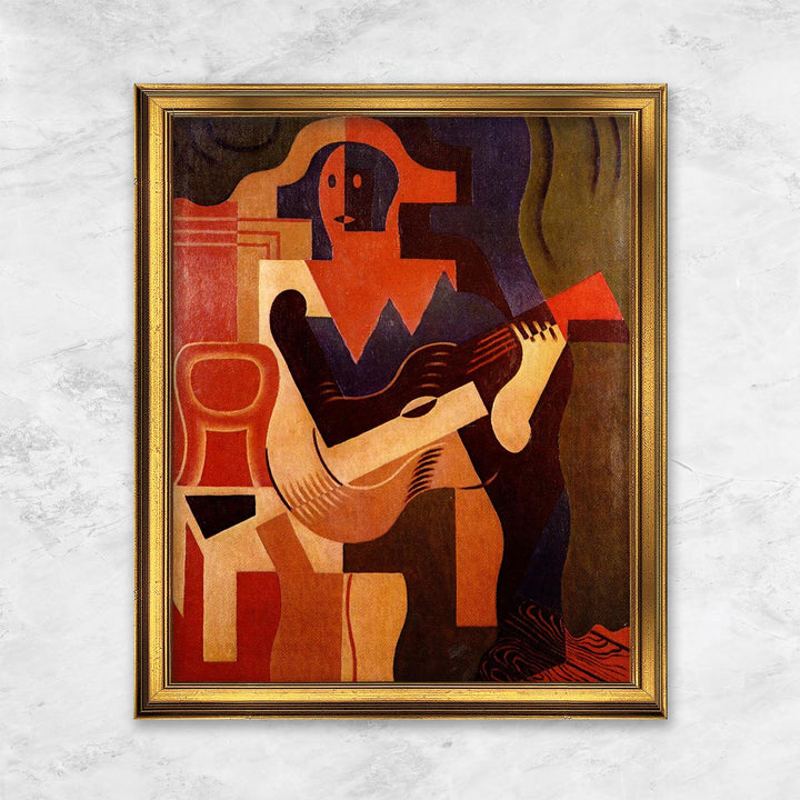 "Juan Gris, Harlekin mit Gitarre" | Juan Gris