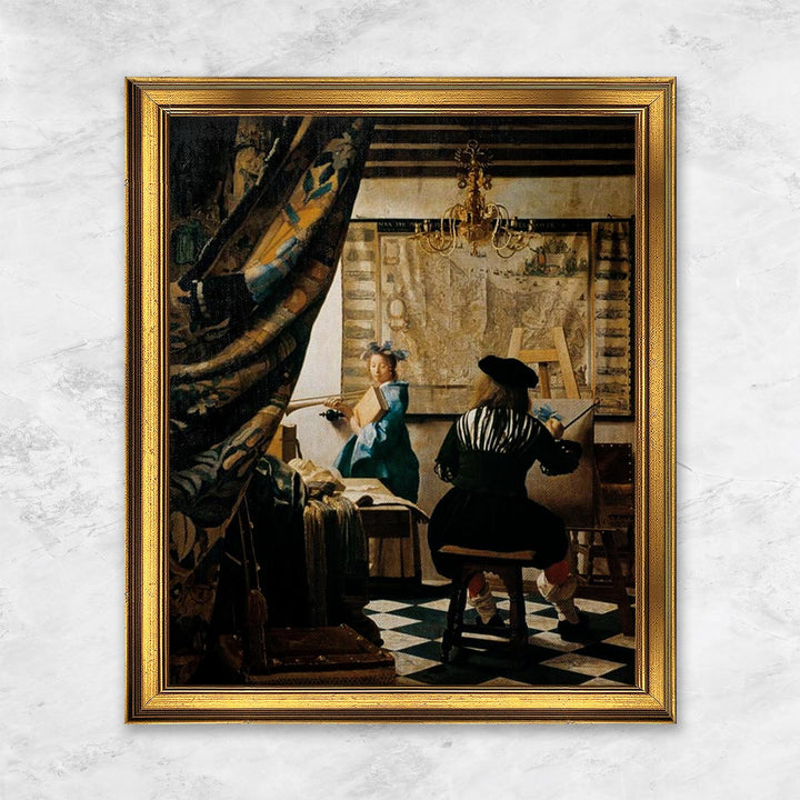 "Die Malkunst" | Johannes Vermeer
