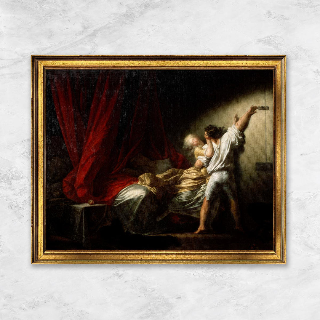"Der Riegel (Liebeswünsche)" | Jean Honoré Fragonard