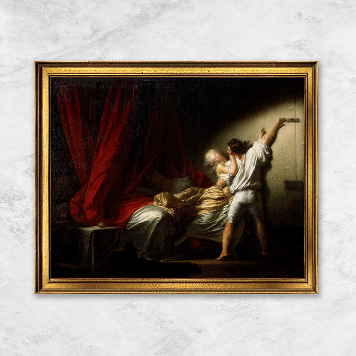 "Der Riegel (Liebeswünsche)" | Jean Honoré Fragonard