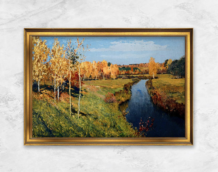 "Goldener Herbst" | Isaak Iljitsch Lewitan