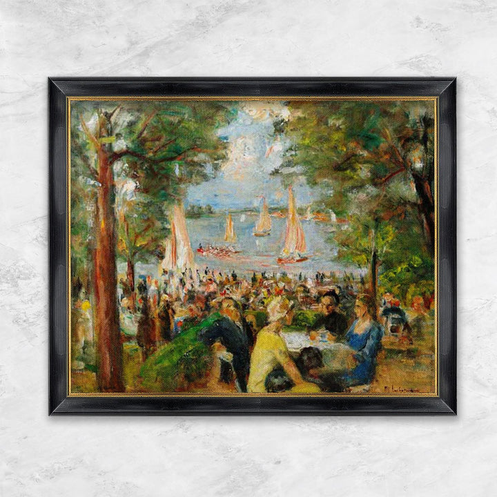 "Gartenlokal an der Havel" | Max Liebermann