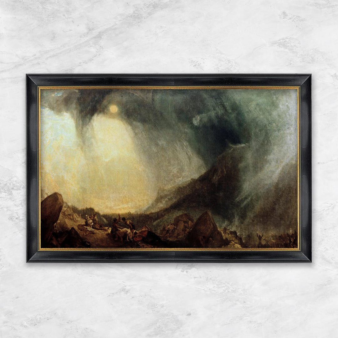 "Hannibal überschreitet die Alpen" | William Turner