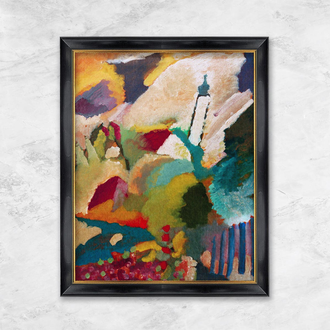 "Murnau mit Kirche I" | Wassily Kandinsky