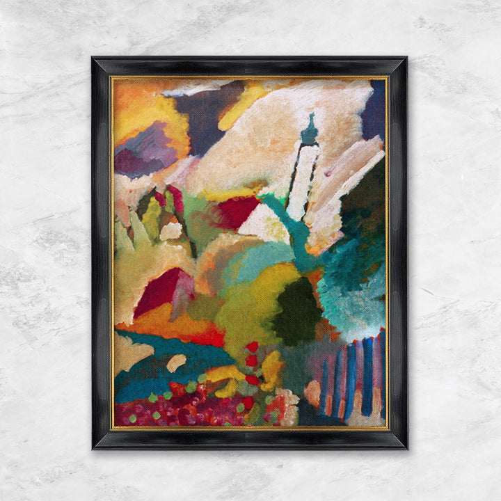 "Murnau mit Kirche I" | Wassily Kandinsky