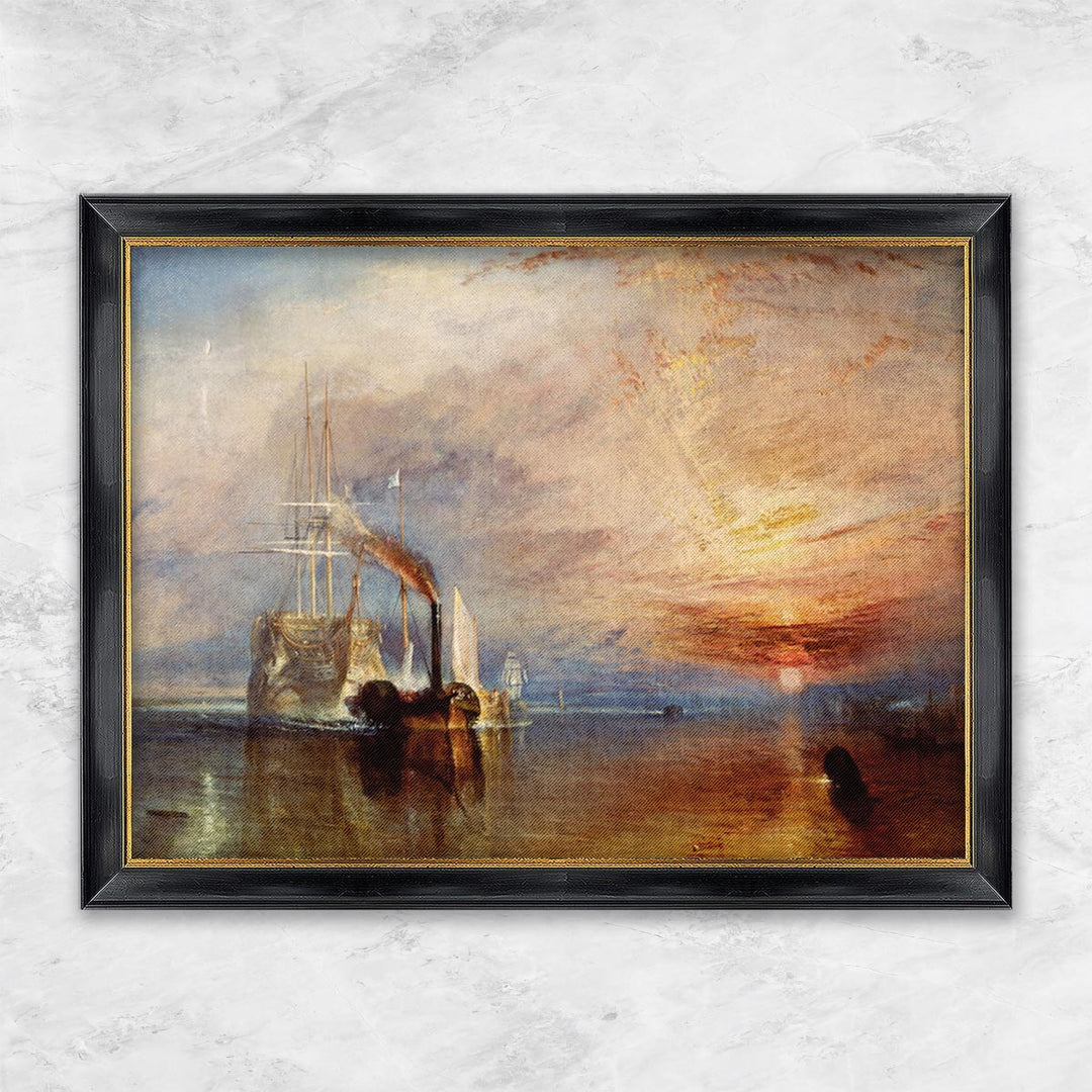 "Die letzte Fahrt der Temeraire" | William Turner