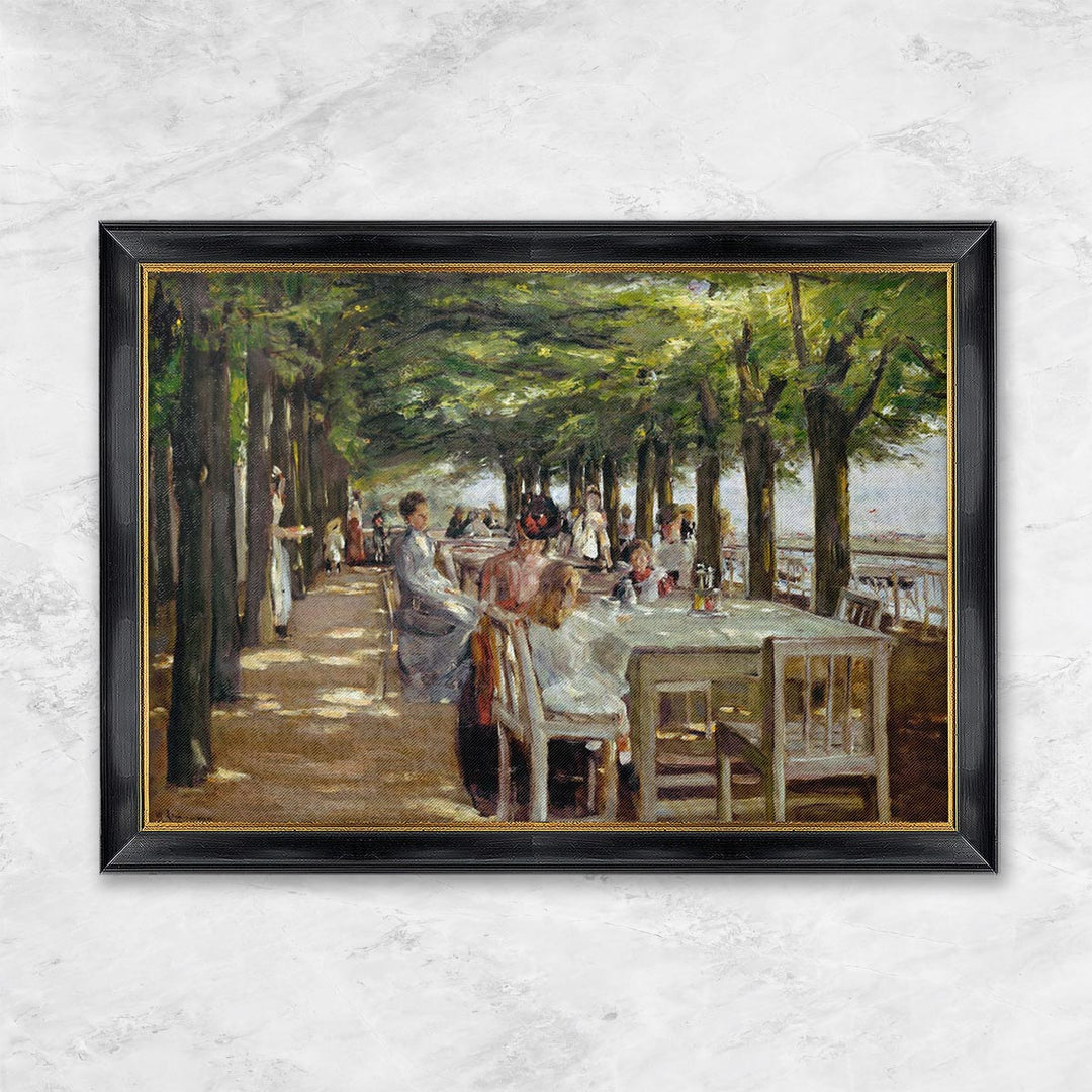 "Restaurant Jacob in Nienstedten an der Elbe" | Max Liebermann