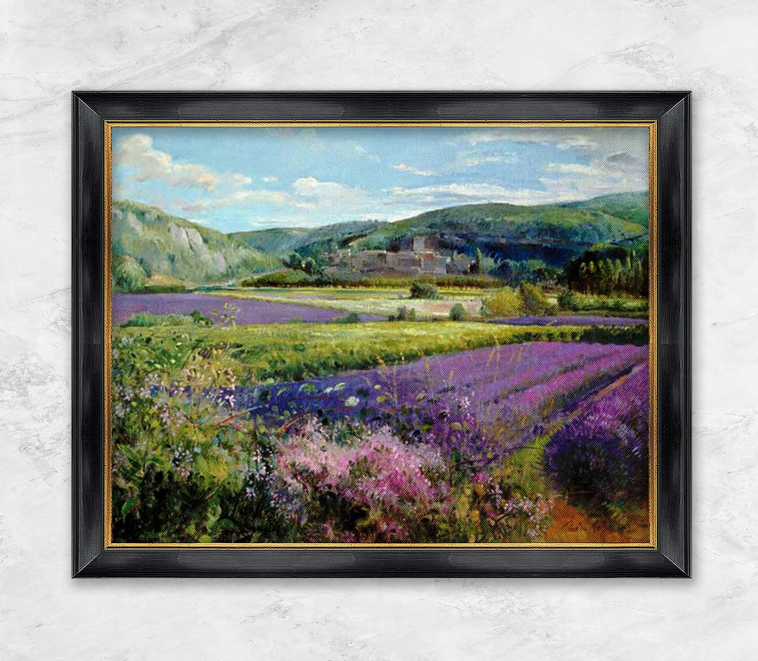 "Lavender Fields in Old Provence" | Timothy Easton