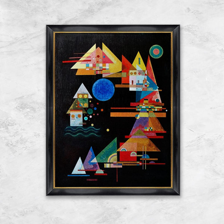 "Spitzen im Bogen" | Wassily Kandinsky