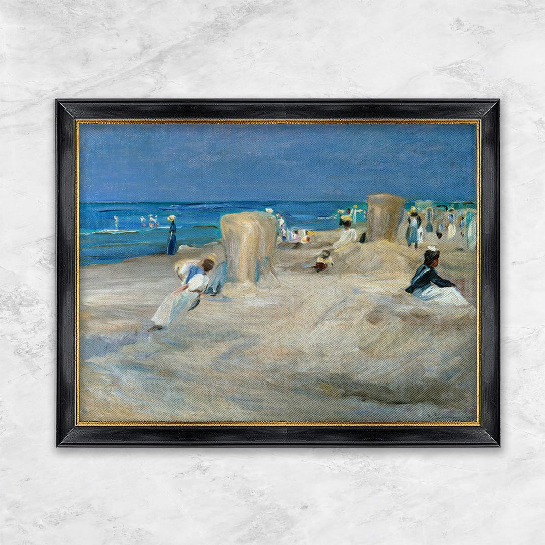 "Am Strand von Nordwijk." | Max Liebermann