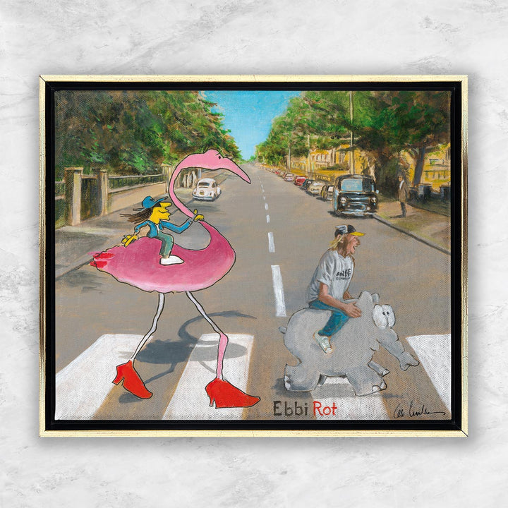 "Ebbi Rot – Flamingo" | Otto Waalkes