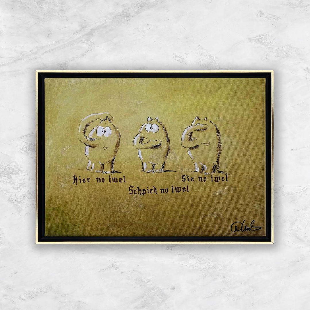 "See no evil" | Otto Waalkes