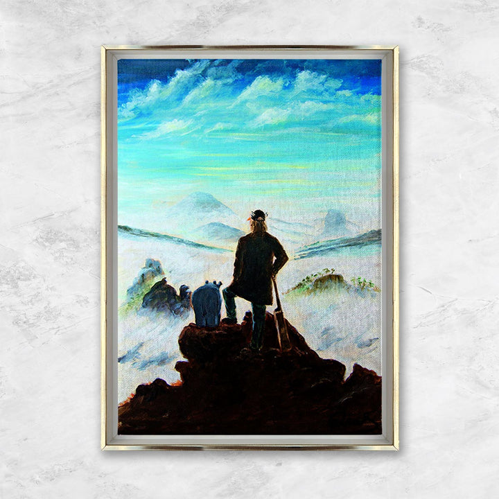 "Zwei Wanderer über dem Nebelmeer" | Otto Waalkes