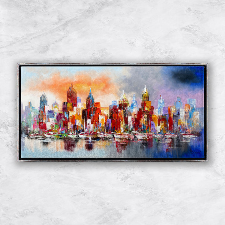 "Abstrakte Skyline II" | Henry Brand