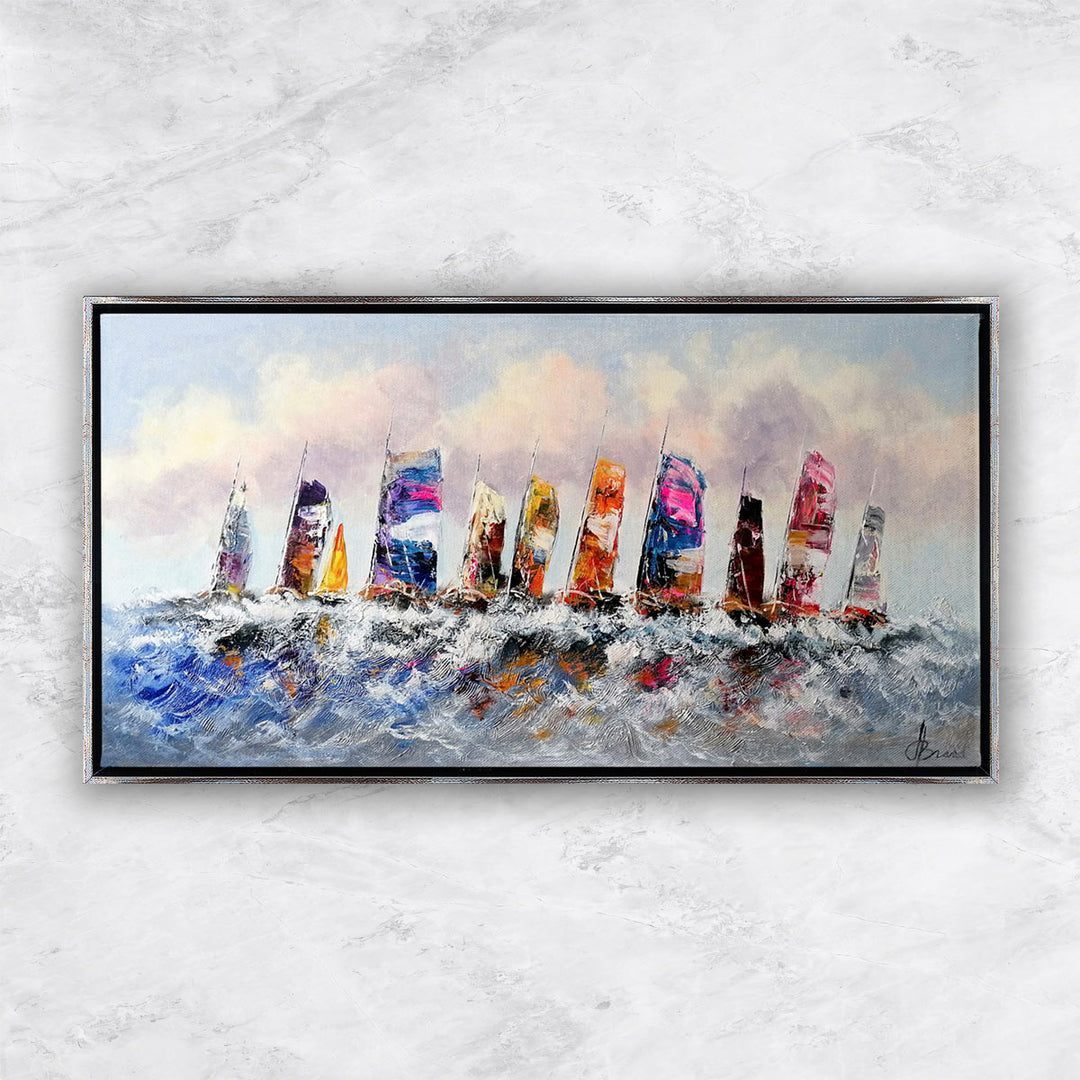 "Bunte Segelschiffe 2" | Henry Brand