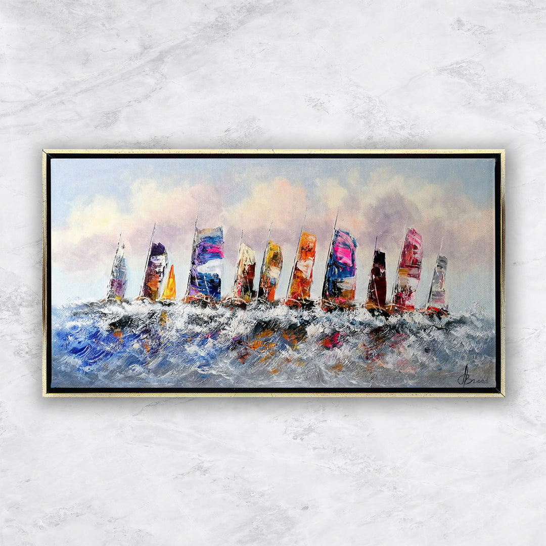 "Bunte Segelschiffe 2" | Henry Brand