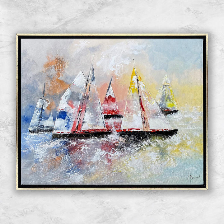 "Bunte Segelschiffe I" | Henry Brand