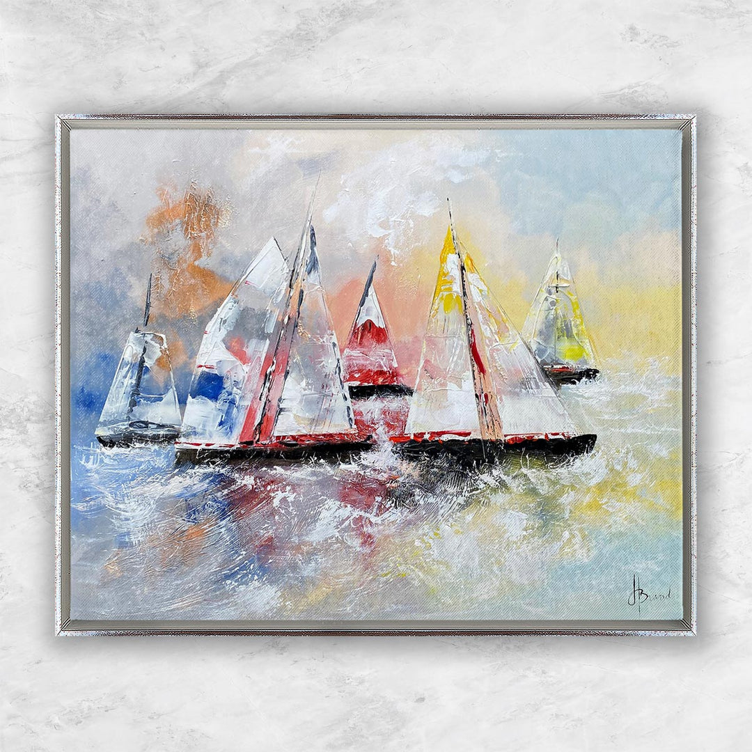 "Bunte Segelschiffe I" | Henry Brand