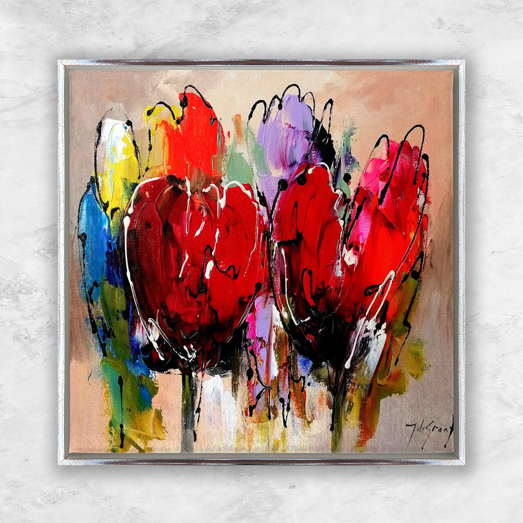 "Abstrakte Tulpen II" | Jochem De Graaf