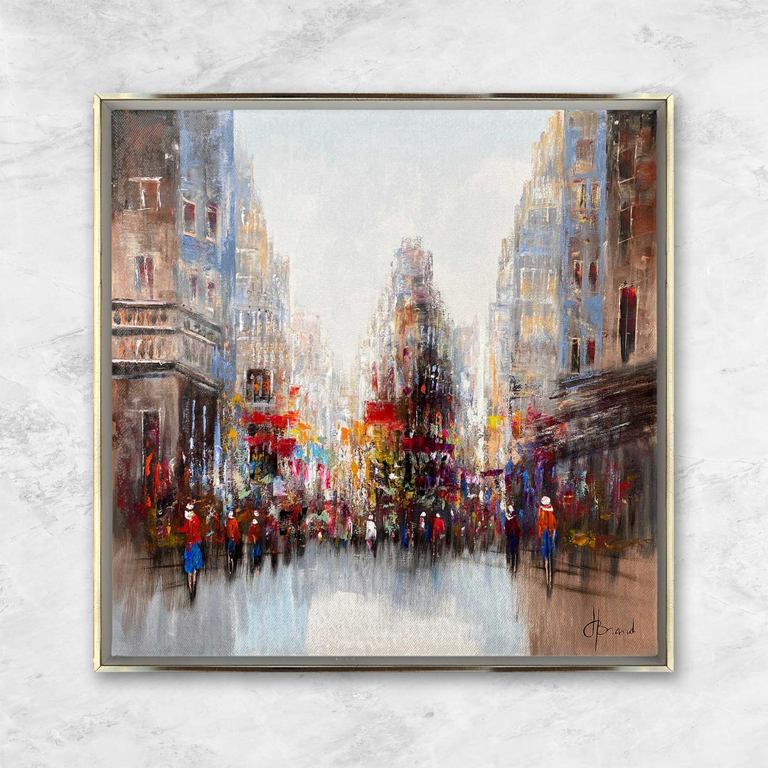 "Abstrakte Stadt 2" | Henry Brand