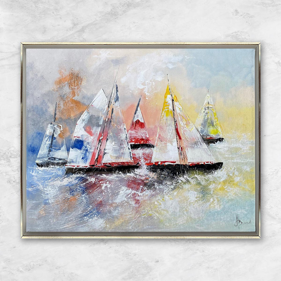 "Bunte Segelschiffe I" | Henry Brand