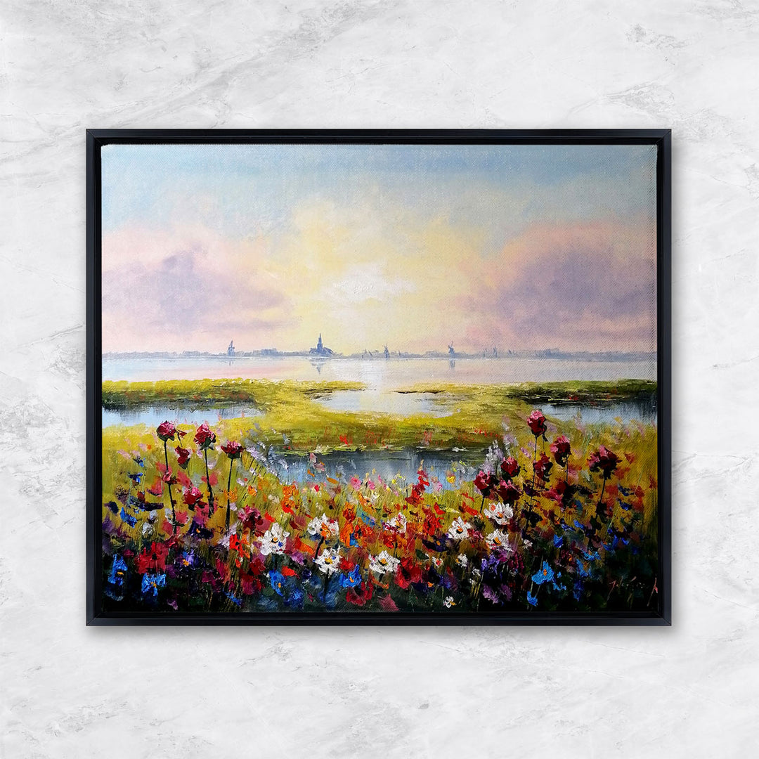 "Blüten am Flussufer" | Jochem De Graaf