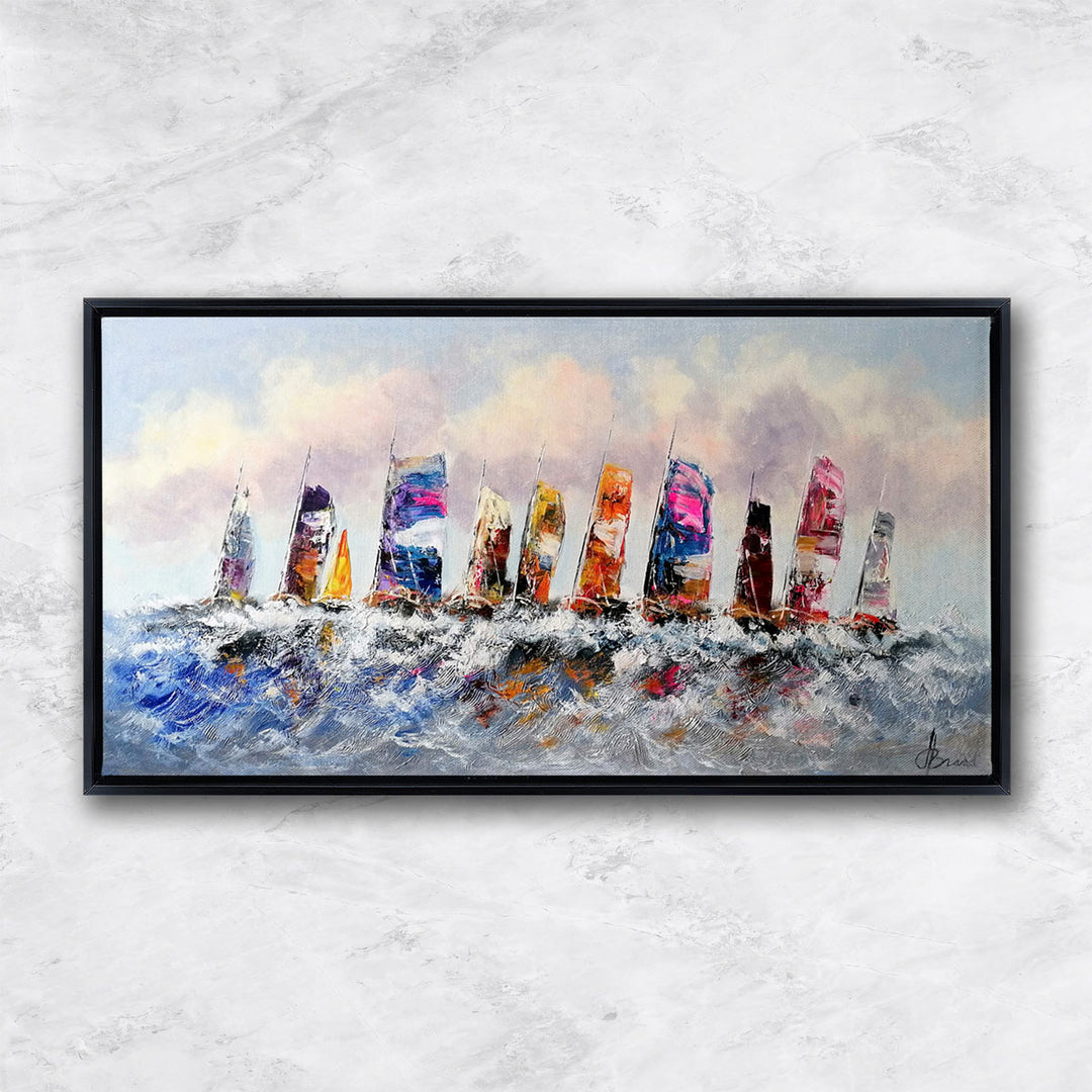 "Bunte Segelschiffe 2" | Henry Brand