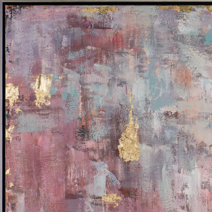 Abstrakt in Rose mit Gold