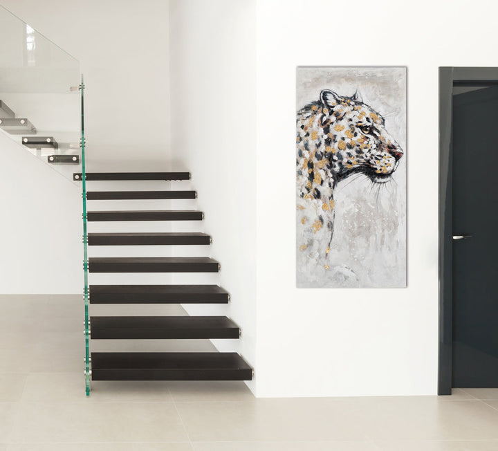 Leopard mit gold
