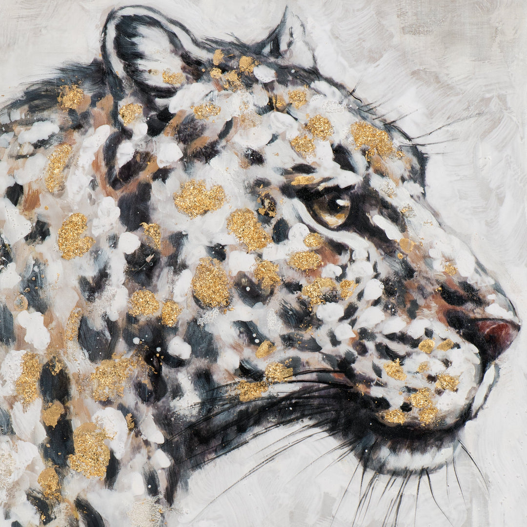 Leopard mit gold