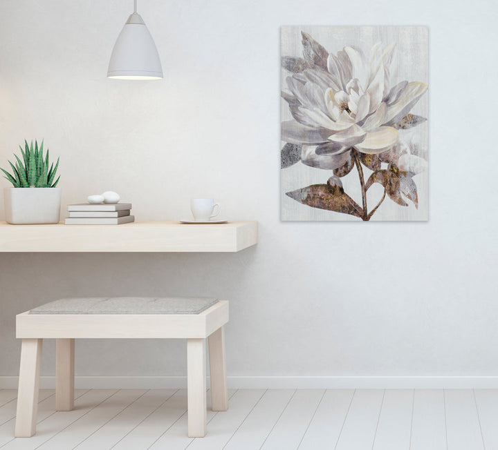 Weiße Lotus Blume