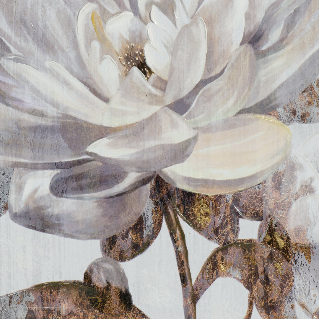 Weiße Lotus Blume