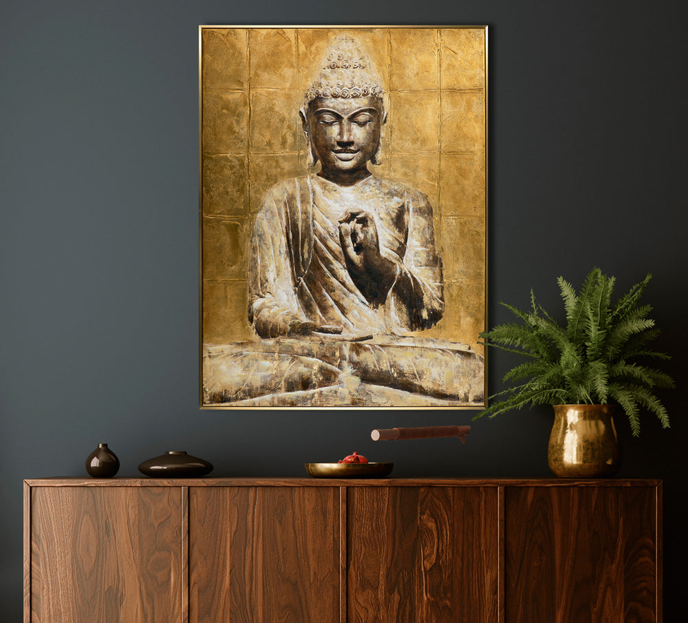 Goldener Buddha