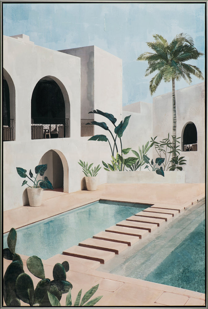 Südländische Villa mit Pool