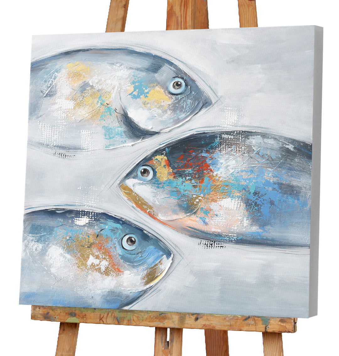 Goldblaue Fische