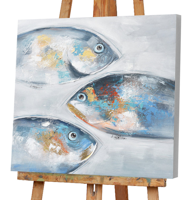 Goldblaue Fische