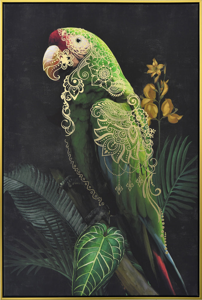 Grüner  Ornament-Ara
