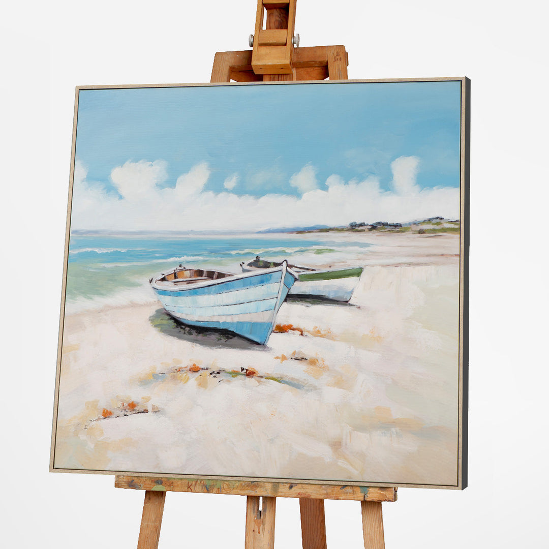 Boote am Strand