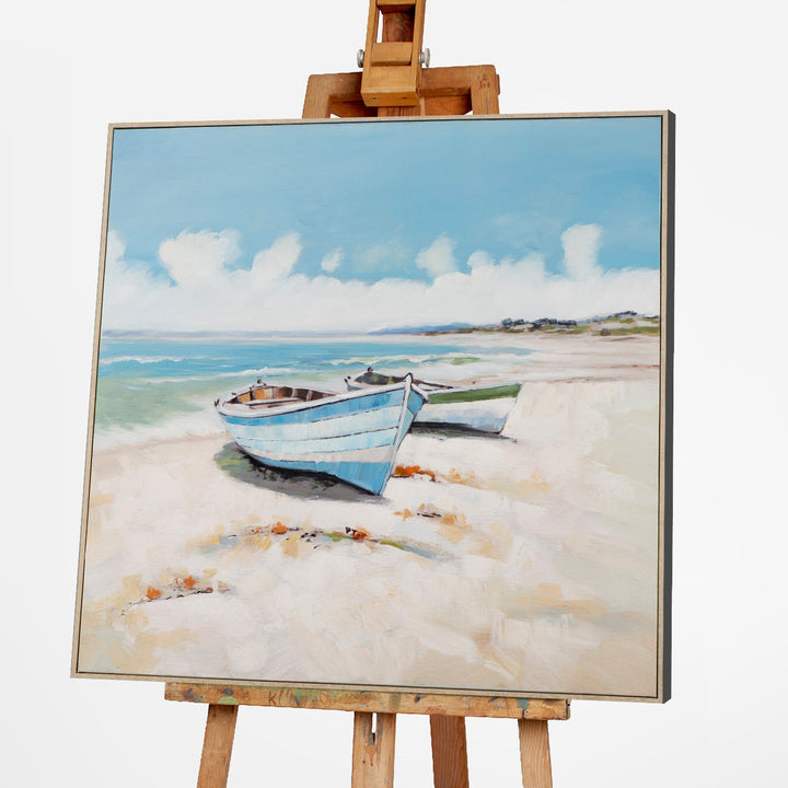 Boote am Strand