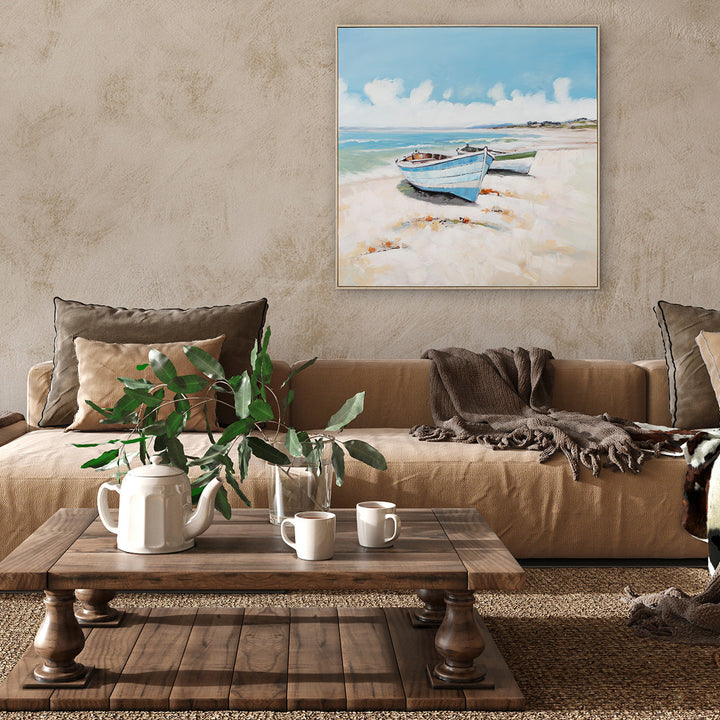 Boote am Strand
