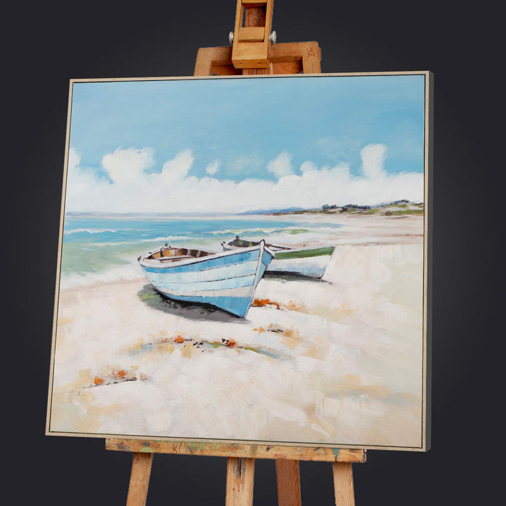 Boote am Strand