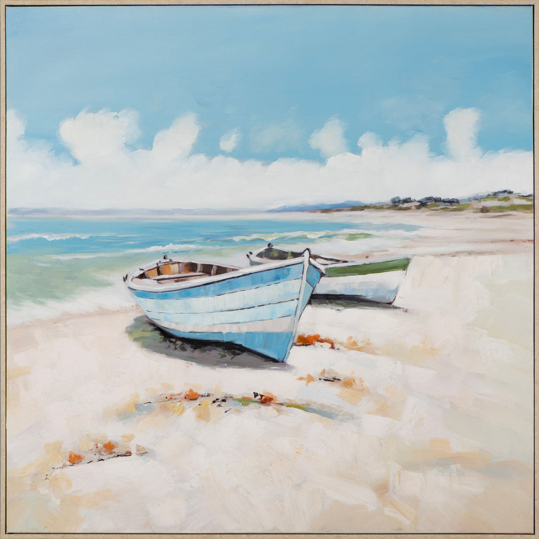 Boote am Strand