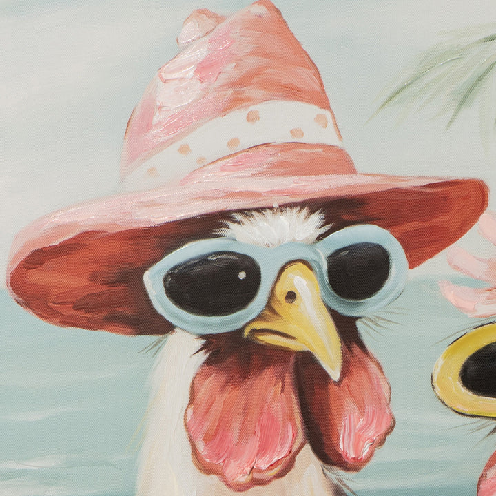 Chicks in the caribbean