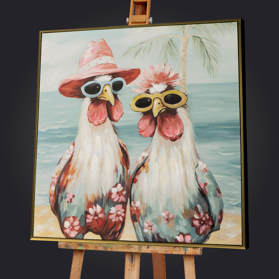 Chicks in the caribbean