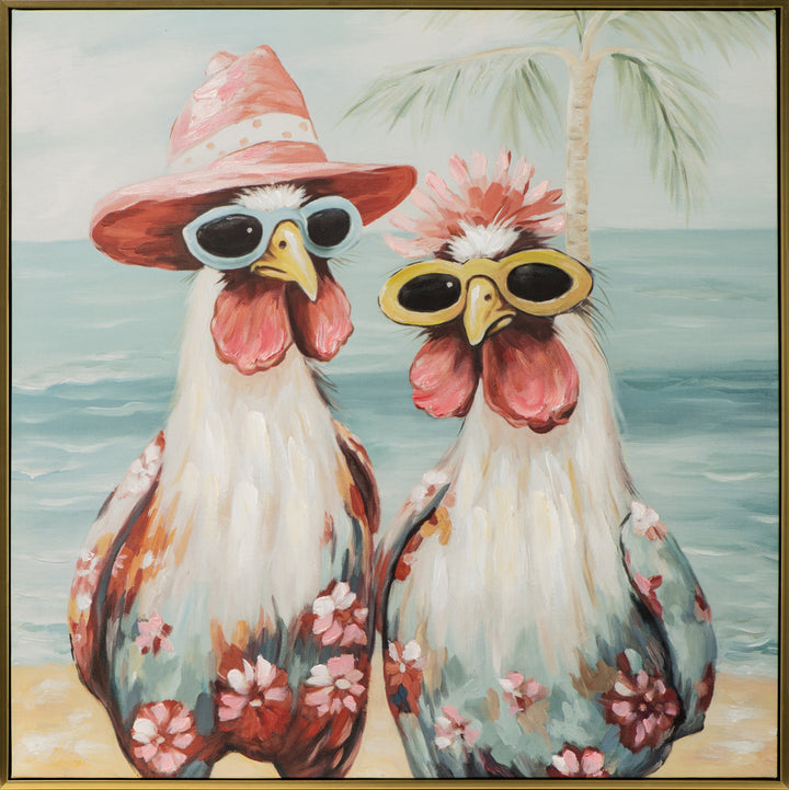 Chicks in the caribbean