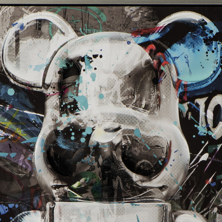 It is a silver bear