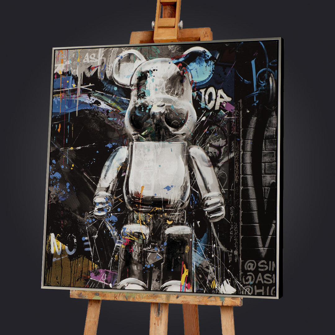 It is a silver bear